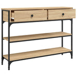 Console Table Sonoma Oak 100cm Hallway Entry | HomeAndLiving