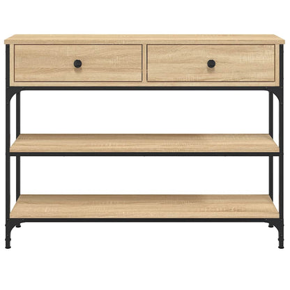 Console Table Sonoma Oak 100cm Hallway Entry | HomeAndLiving