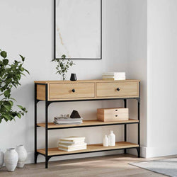 Console Table Sonoma Oak 100cm Hallway Entry | HomeAndLiving