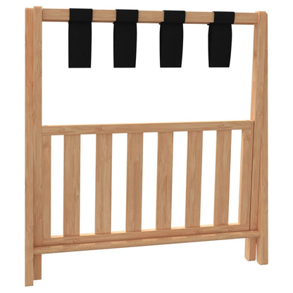 Bamboo Luggage Rack Foldable 2-Shelf | HomeAndLiving