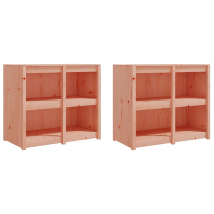 Outdoor Kitchen Cabinets 3 pcs Solid Wood Douglas - 106×55×64cm