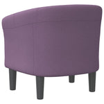 Tub Chair Wine Red/Grey/Black/Purple Fabric