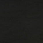 Black Double Velvet Box Spring Bed with Pocket Spring Mattress and Foam Topper
