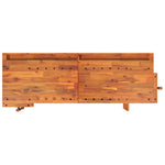 Acacia Wood Workbench Drawers Vices Storage | HomeAndLiving