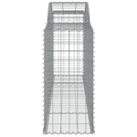 Galvanized Iron Archways: Pair of Structural Gabion Baskets