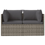 Space Saving 2 Seater Garden Sofa with Relaxing Seating Urban Style