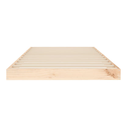 Single Pine Bed Frame Solid Wood 90x190cm | HomeAndLiving