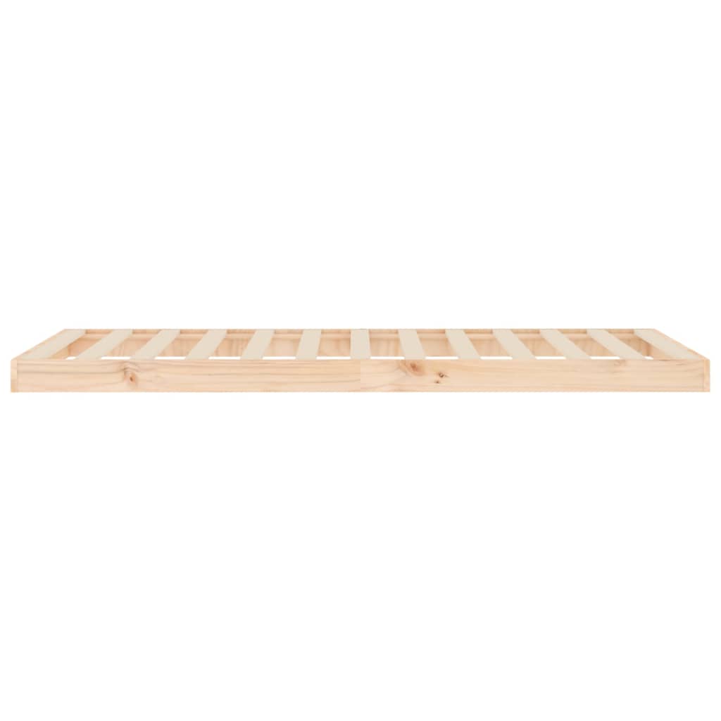 Single Pine Bed Frame Solid Wood 90x190cm | HomeAndLiving