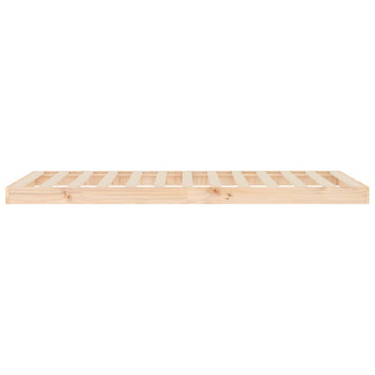Single Pine Bed Frame Solid Wood 90x190cm | HomeAndLiving