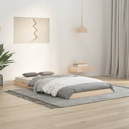 Single Pine Bed Frame Solid Wood 90x190cm | HomeAndLiving