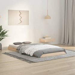 Single Pine Bed Frame Solid Wood 90x190cm | HomeAndLiving
