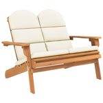 3-Piece Adirondack Garden Lounge in Solid Acacia