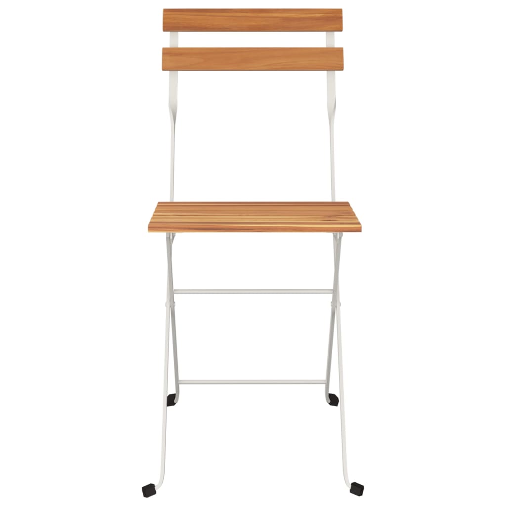 Decorative Folding Bistro Chairs 8 pcs Home Use Modern Living 