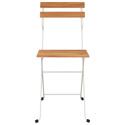 Decorative Folding Bistro Chairs 8 pcs Home Use Modern Living 