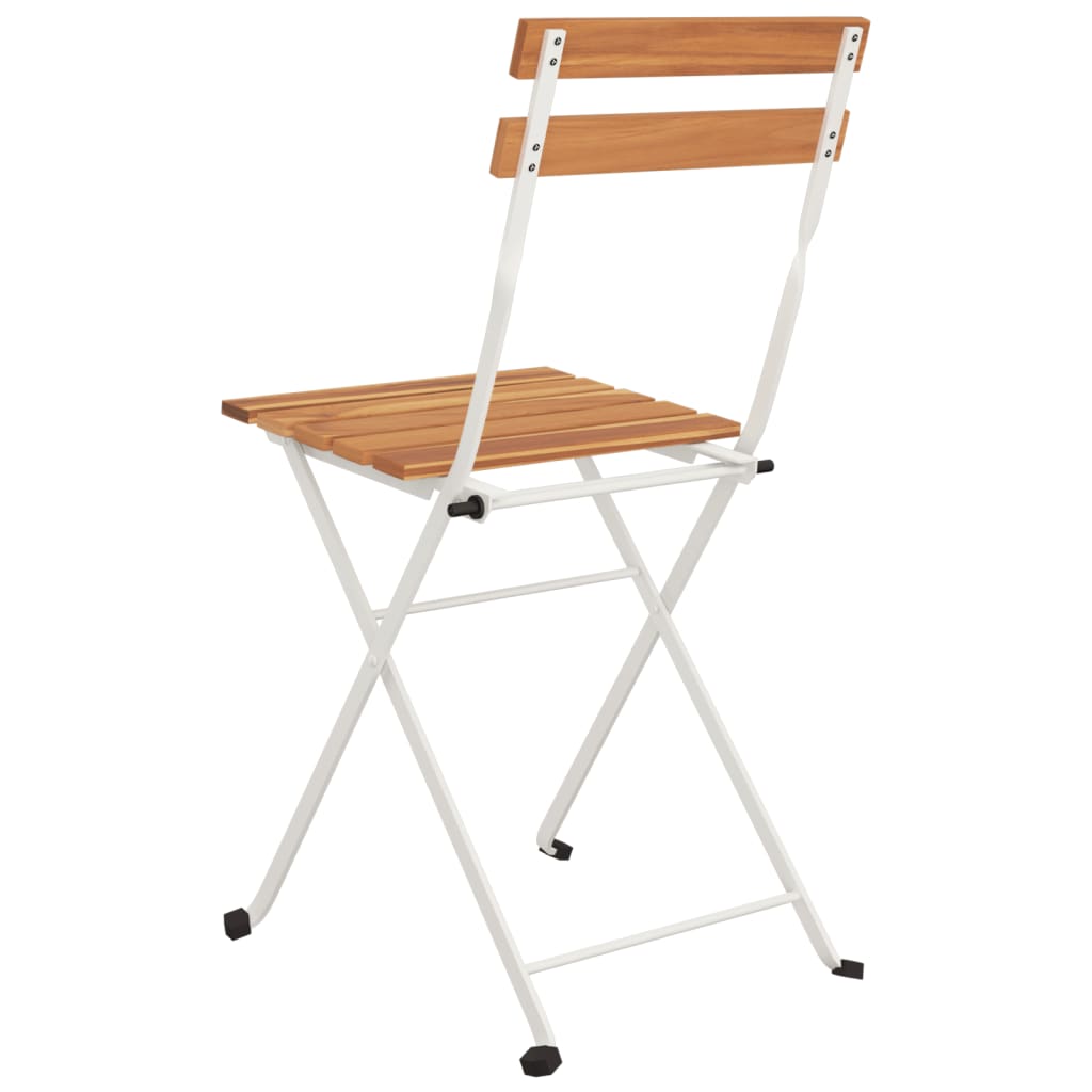 Decorative Folding Bistro Chairs 8 pcs Home Use Modern Living 