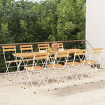 Decorative Folding Bistro Chairs 8 pcs Home Use Modern Living
