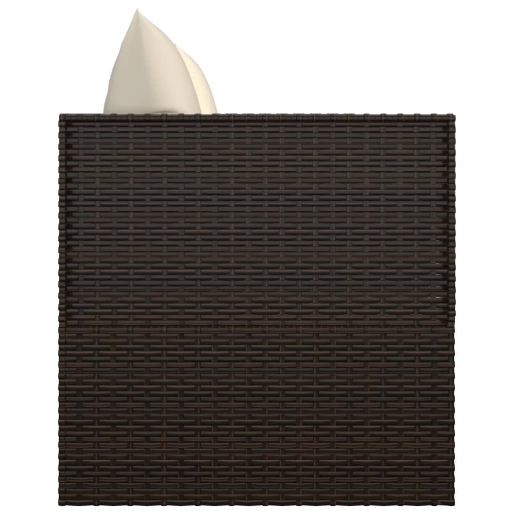 Space Saving Outdoor Lounge Bed with Cushions Daily Living Essential Essentials 
