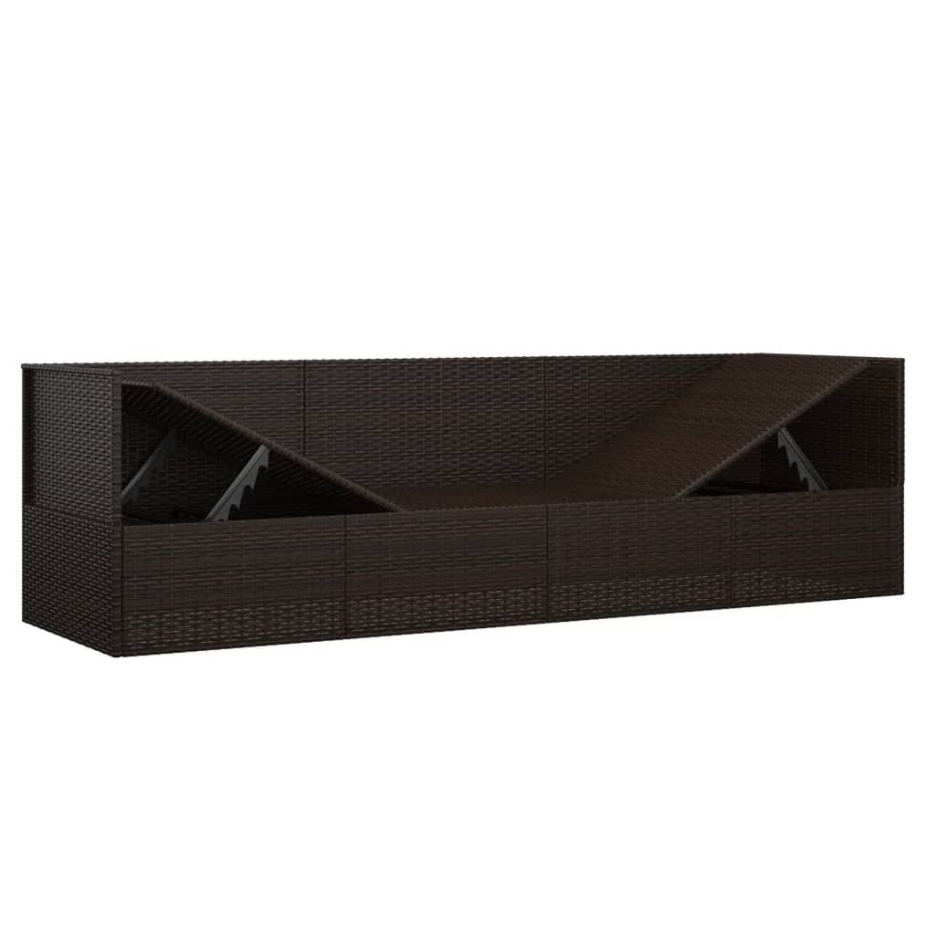 Space Saving Outdoor Lounge Bed with Cushions Daily Living Essential Essentials 