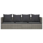 Minimalist Outdoor Lounge Bed with Cushions Relaxing Seating Essentials