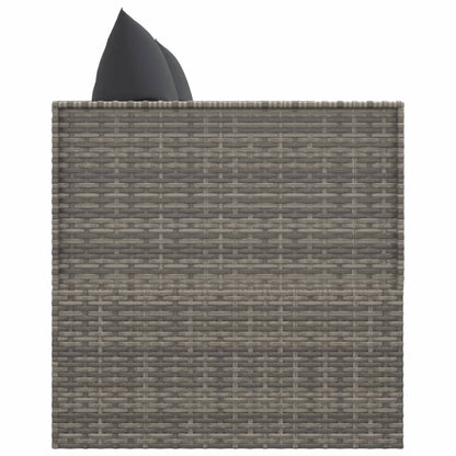 Minimalist Outdoor Lounge Bed with Cushions Relaxing Seating Essentials 