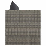 Minimalist Outdoor Lounge Bed with Cushions Relaxing Seating Essentials