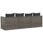 Minimalist Outdoor Lounge Bed with Cushions Relaxing Seating Essentials