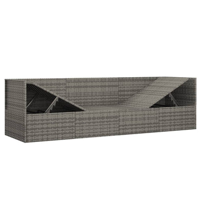 Minimalist Outdoor Lounge Bed with Cushions Relaxing Seating Essentials 
