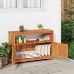 Functional Garden Console Table 110x35x75 cm Living Space Upgrade Boho