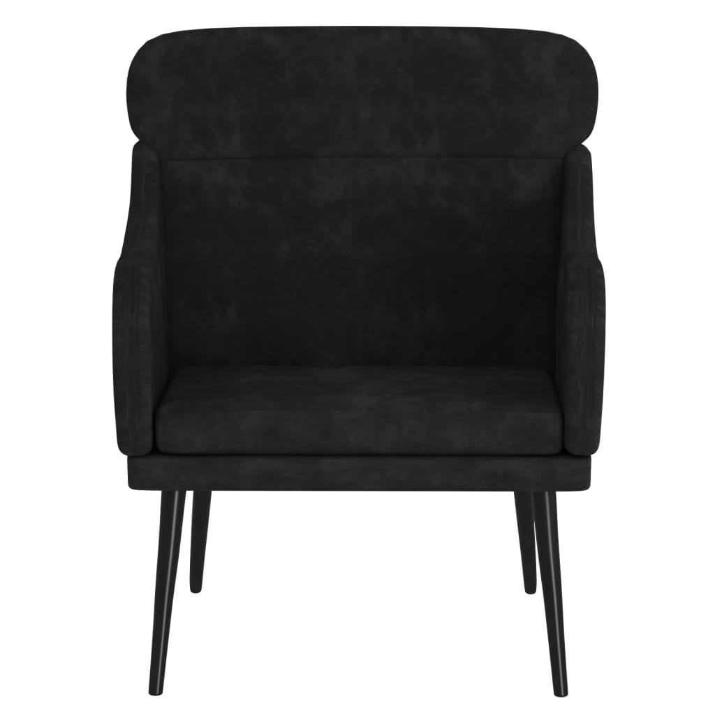 Armchair Black Velvet