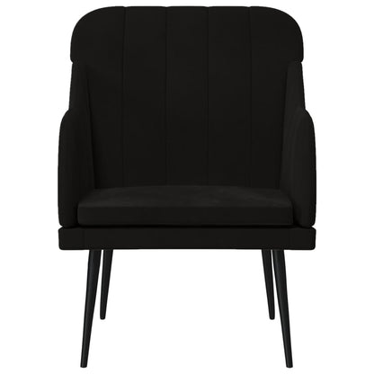 Armchair Black Velvet