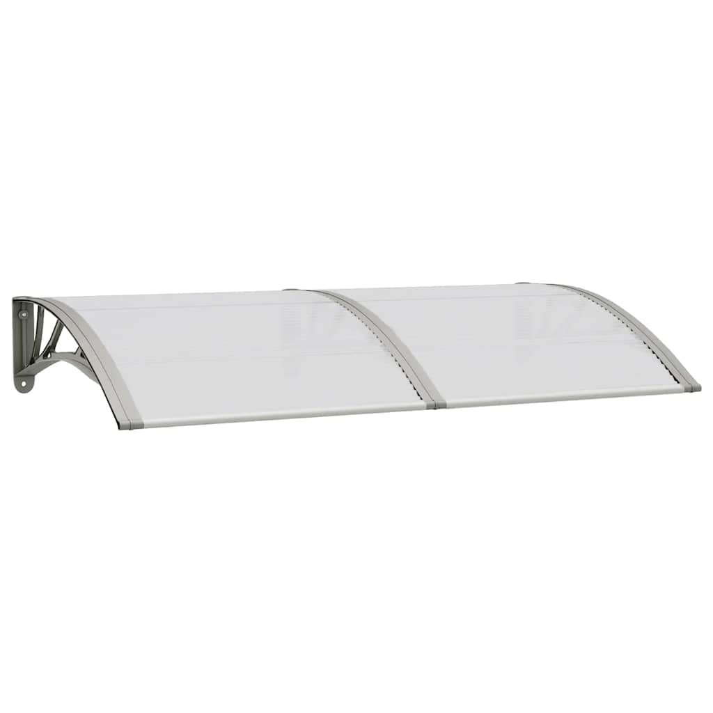 Door Canopy Grey Polycarbonate