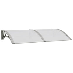 Door Canopy Grey Polycarbonate