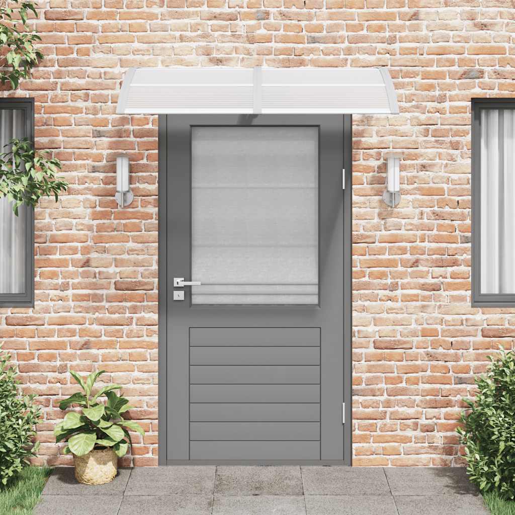 Door Canopy Black Polycarbonate