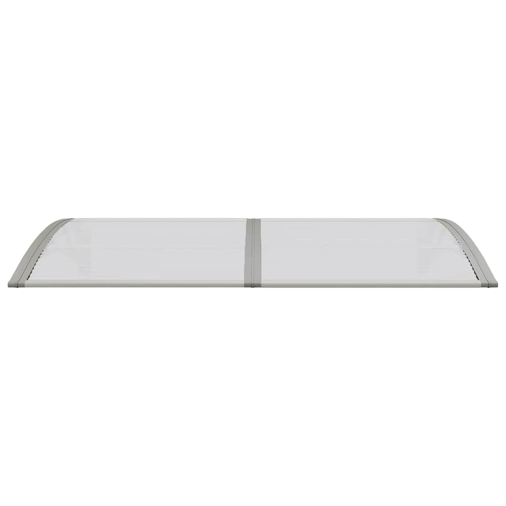 High-quality Door Canopy Black and Transparent Polycarbonate