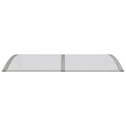 High-quality Door Canopy Black and Transparent Polycarbonate