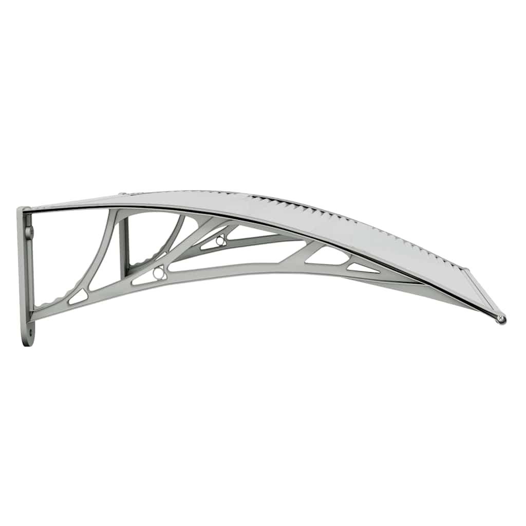 Elegant Door Canopy Black Polycarbonate