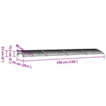 Heavy-duty Door Canopy Polycarbonate