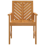Durable Garden Dining Chairs 2 pcs Patio Setup Garden Leisure