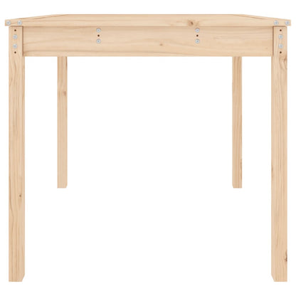Pine Perfection: Solid Wood Garden Table Crafted for Outdoor Elegance