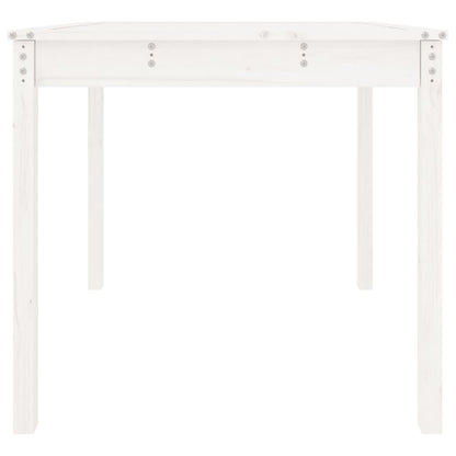 Pine Perfection: Solid Wood Garden Table Crafted for Outdoor Elegance
