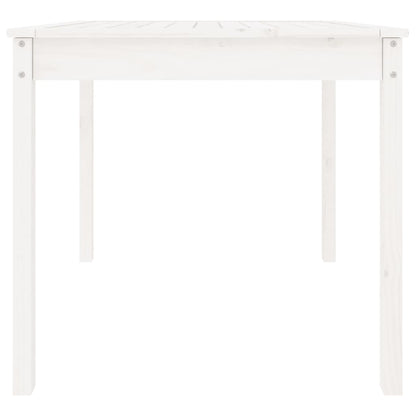 Pine Perfection: Solid Wood Garden Table Crafted for Outdoor Elegance
