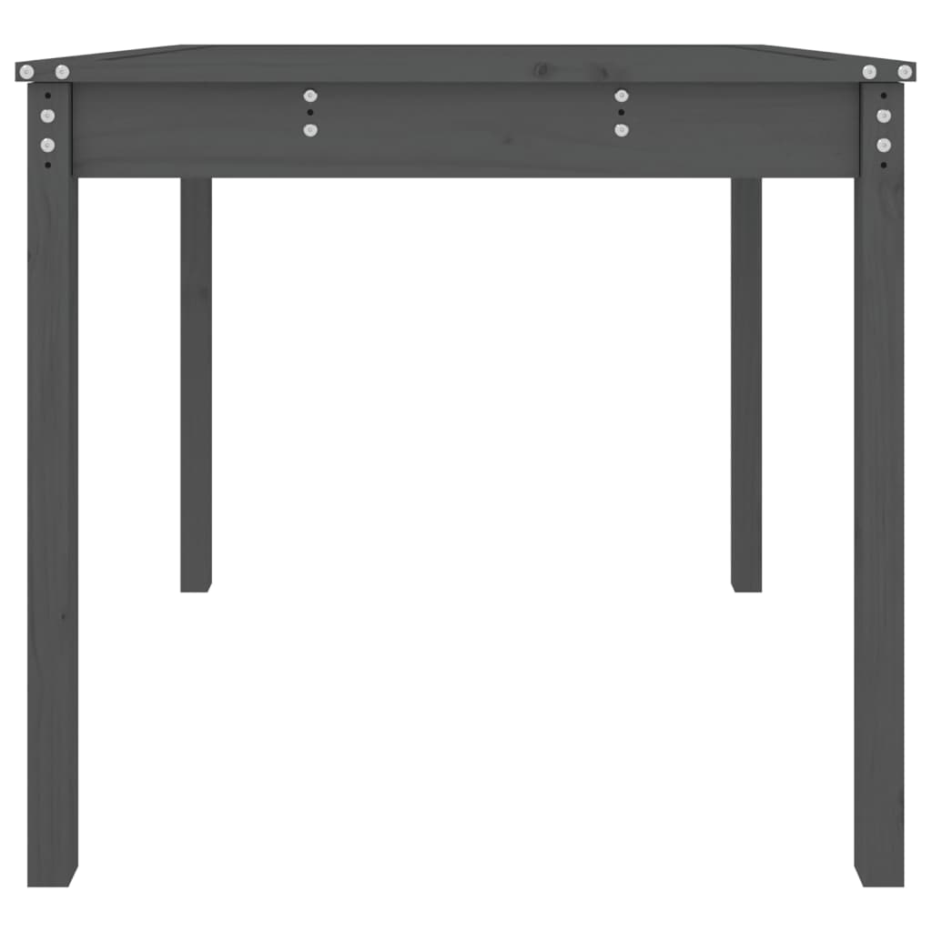 Pine Perfection: Solid Wood Garden Table Crafted for Outdoor Elegance