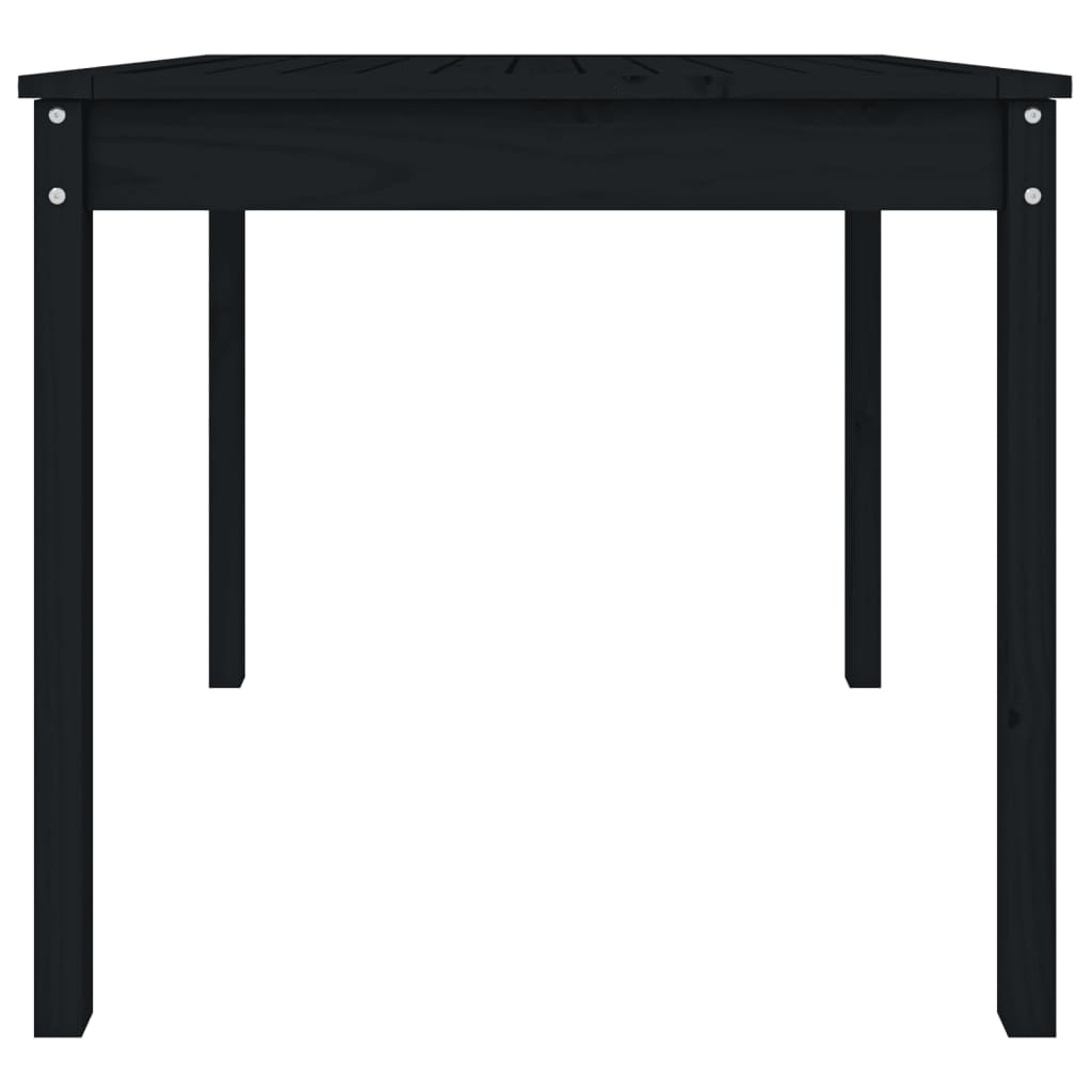 Pine Perfection: Solid Wood Garden Table Crafted for Outdoor Elegance