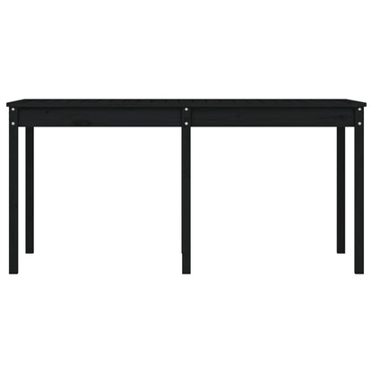 Timber Haven: Solid Pine Wood Garden Table for Natural Outdoor Charm