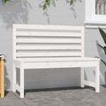 Pine Serene: Classic Solid Wood Garden Bench