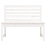 Pine Serene: Classic Solid Wood Garden Bench