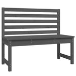 Pine Serene: Classic Solid Wood Garden Bench