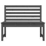 Pine Serene: Classic Solid Wood Garden Bench