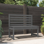 Pine Serene: Classic Solid Wood Garden Bench