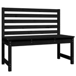 Pine Serene: Classic Solid Wood Garden Bench